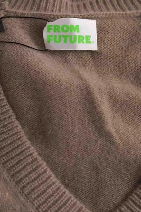 Pull From Future Kaki en Cachemire
