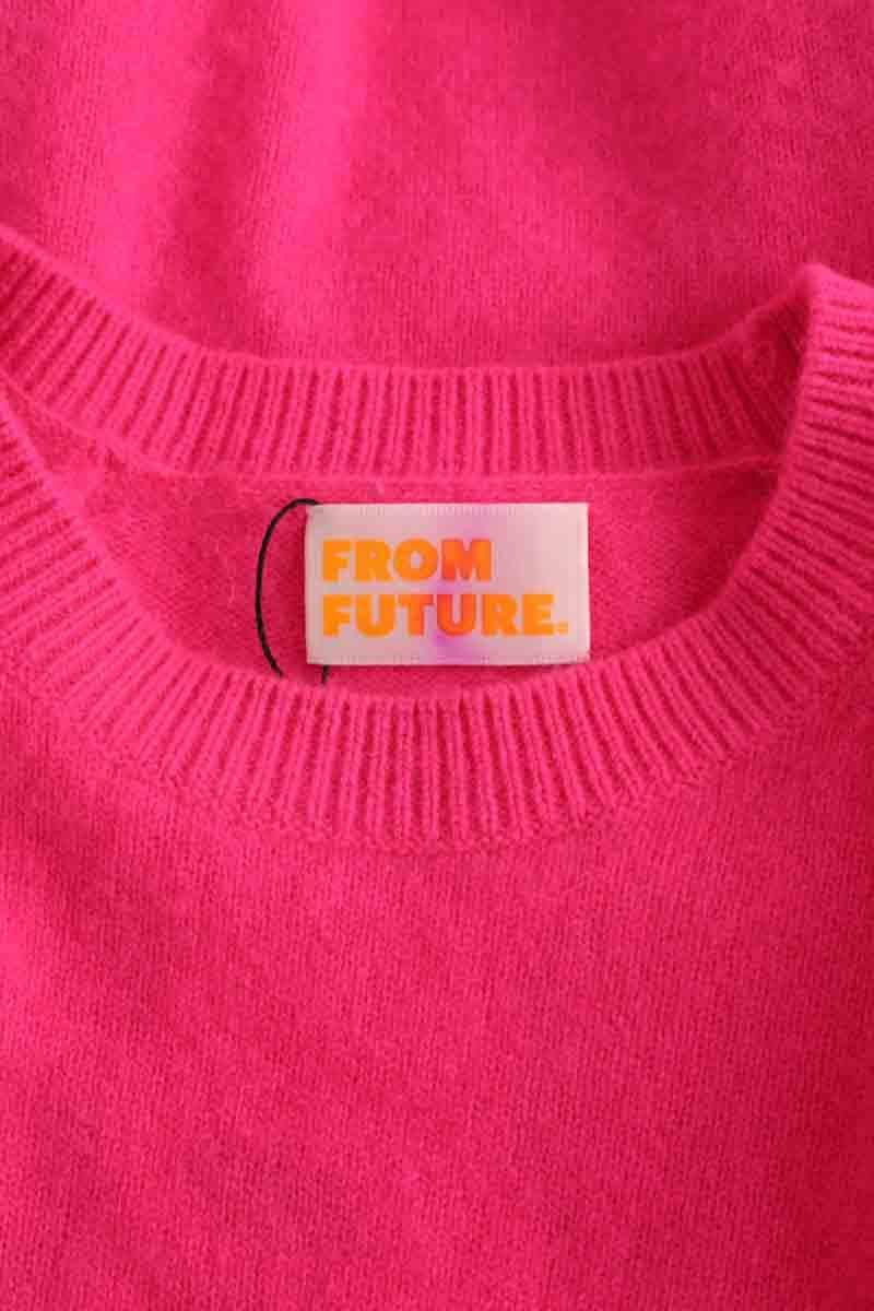 Pull From Future Rose en Cachemire