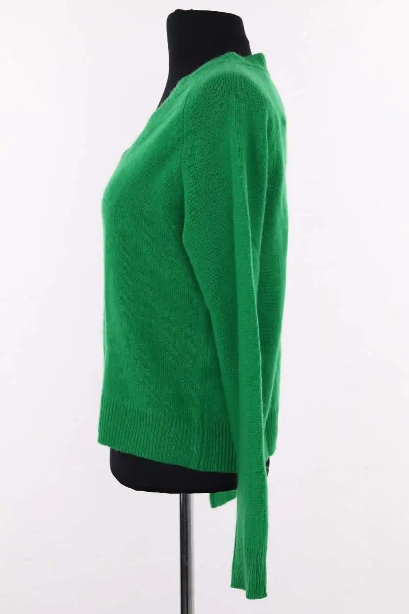 Pull From Future Vert en Cachemire