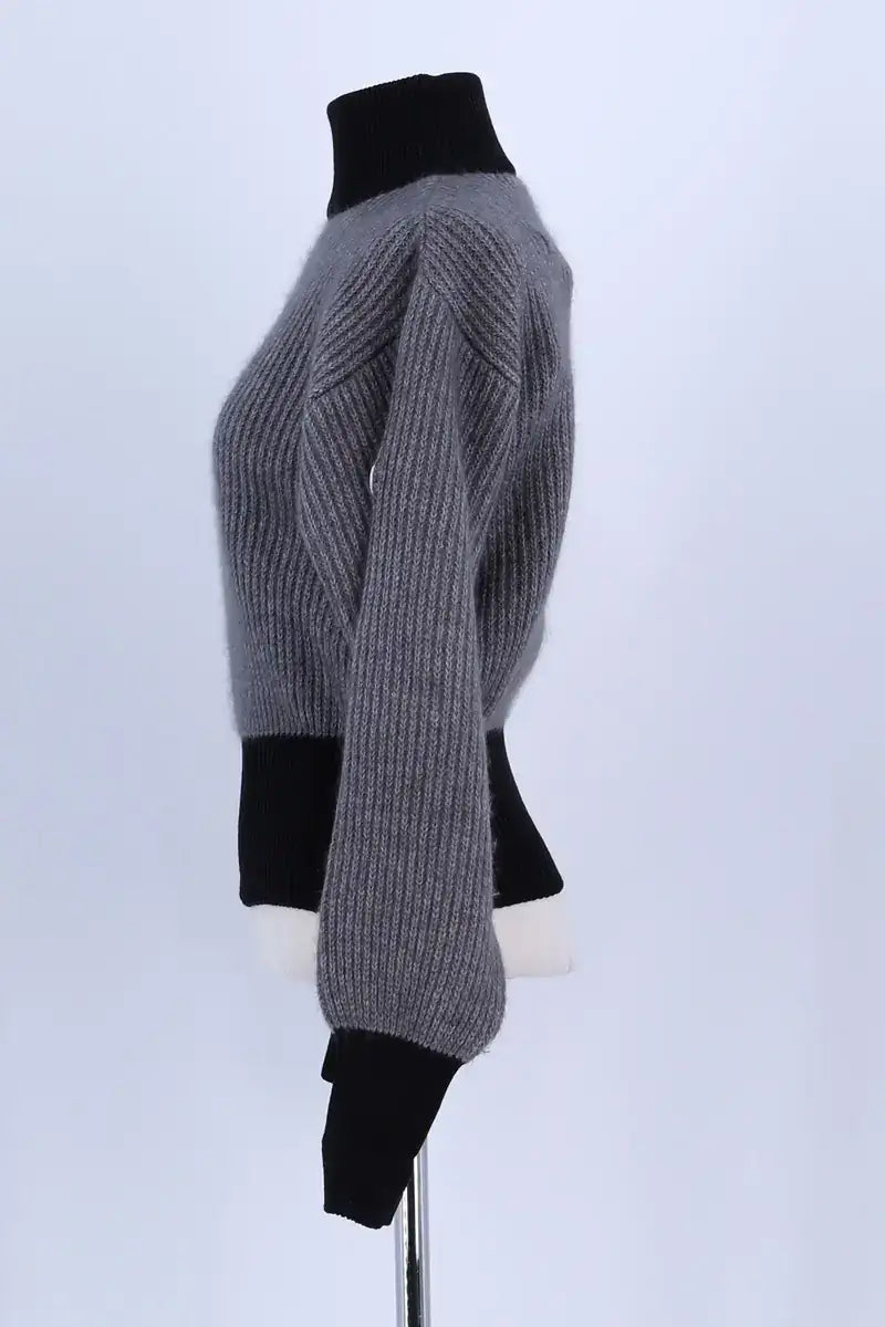 Pull Fusalp Anthracite en Laine