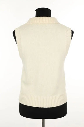 Pull Ganni Beige en Laine