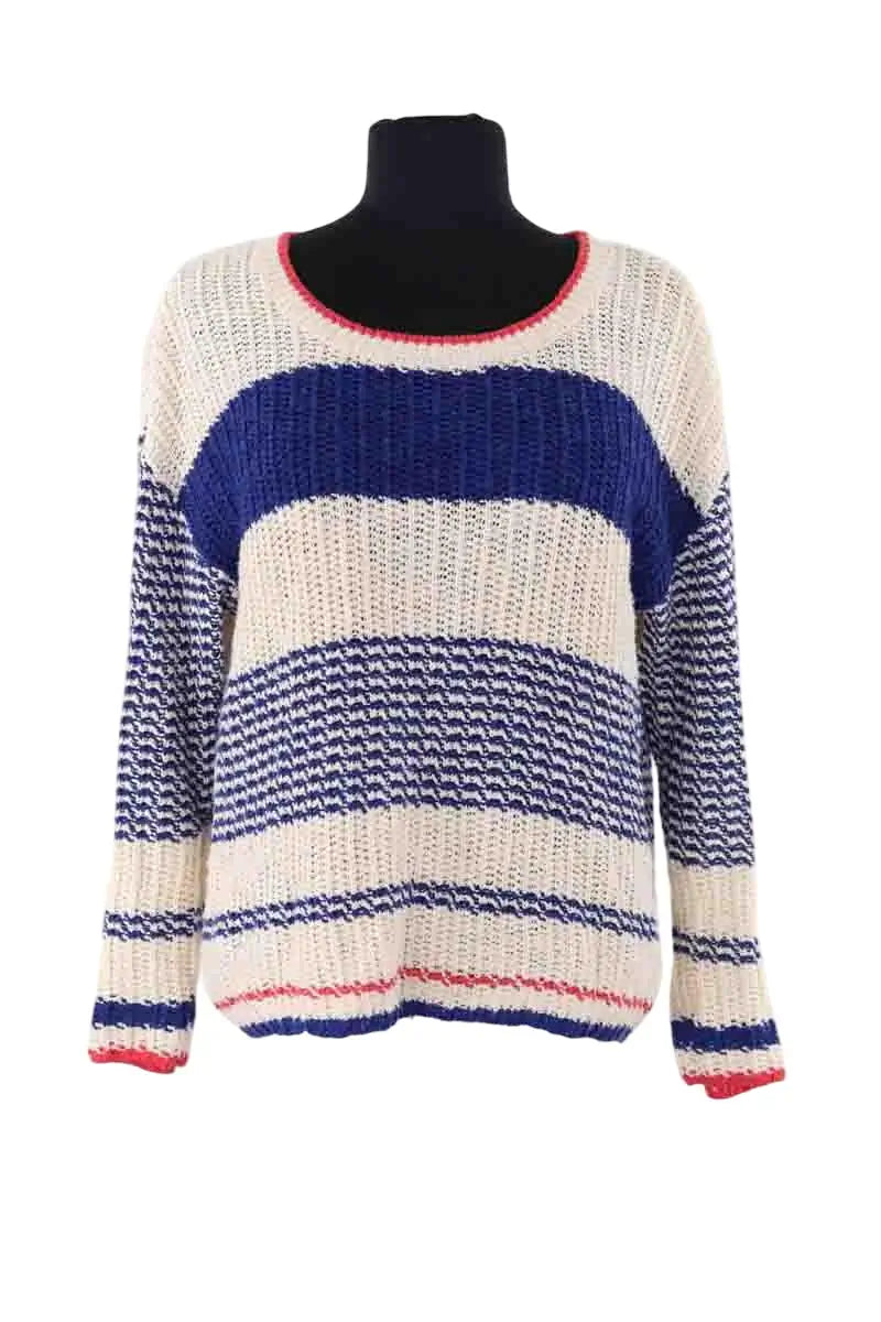 Pull Gerard Darel Beige en Coton, taille M - Seconde Main