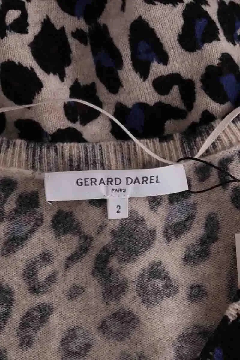 Pull Gerard Darel Beige en Laine