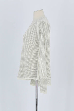 Pull Gerard Darel Blanc en Coton