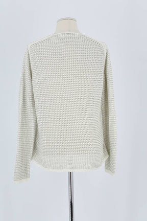 Pull Gerard Darel Blanc en Coton