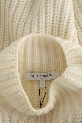 Pull Gerard Darel Ecru en Laine
