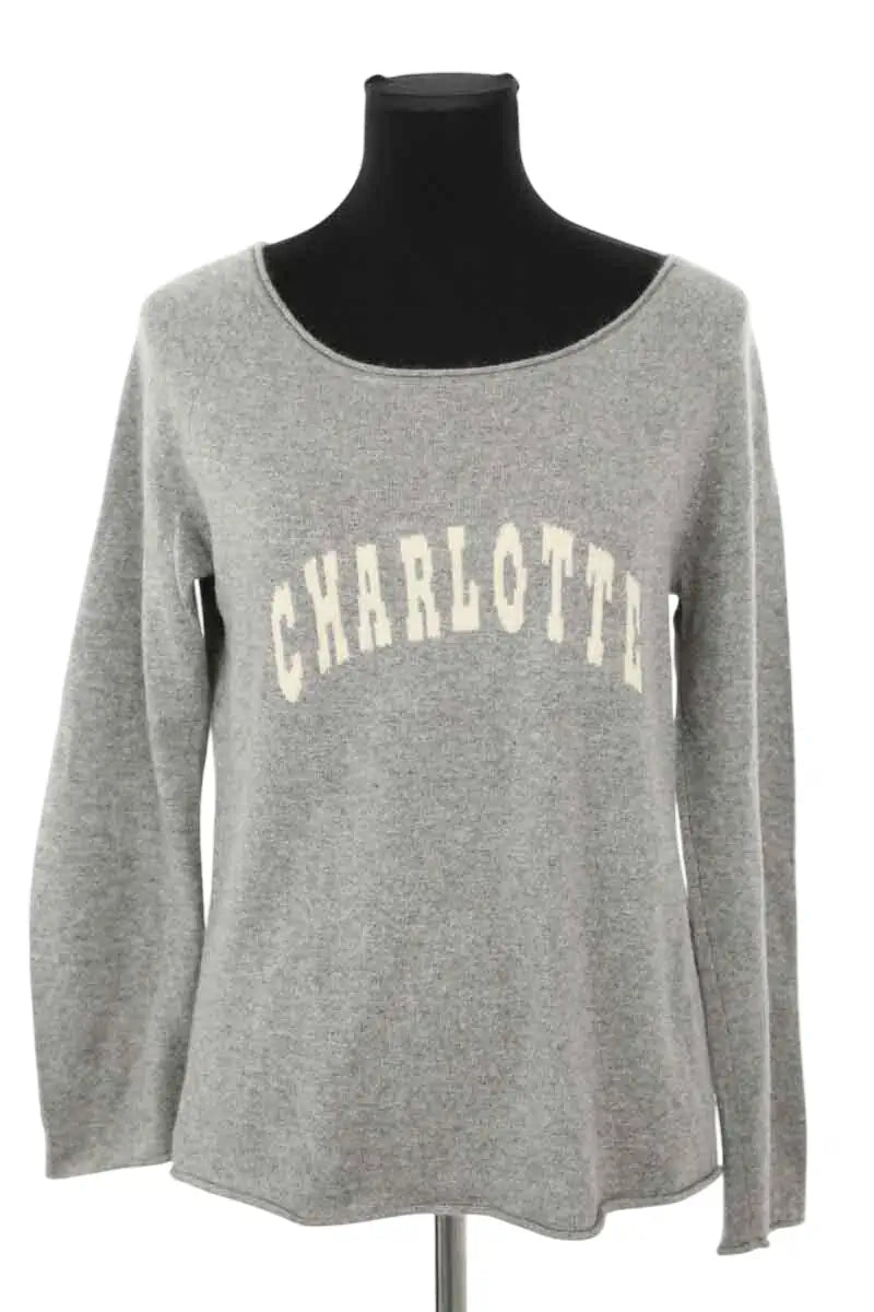 Pull Gerard Darel Gris en Cachemire, taille M - Seconde Main