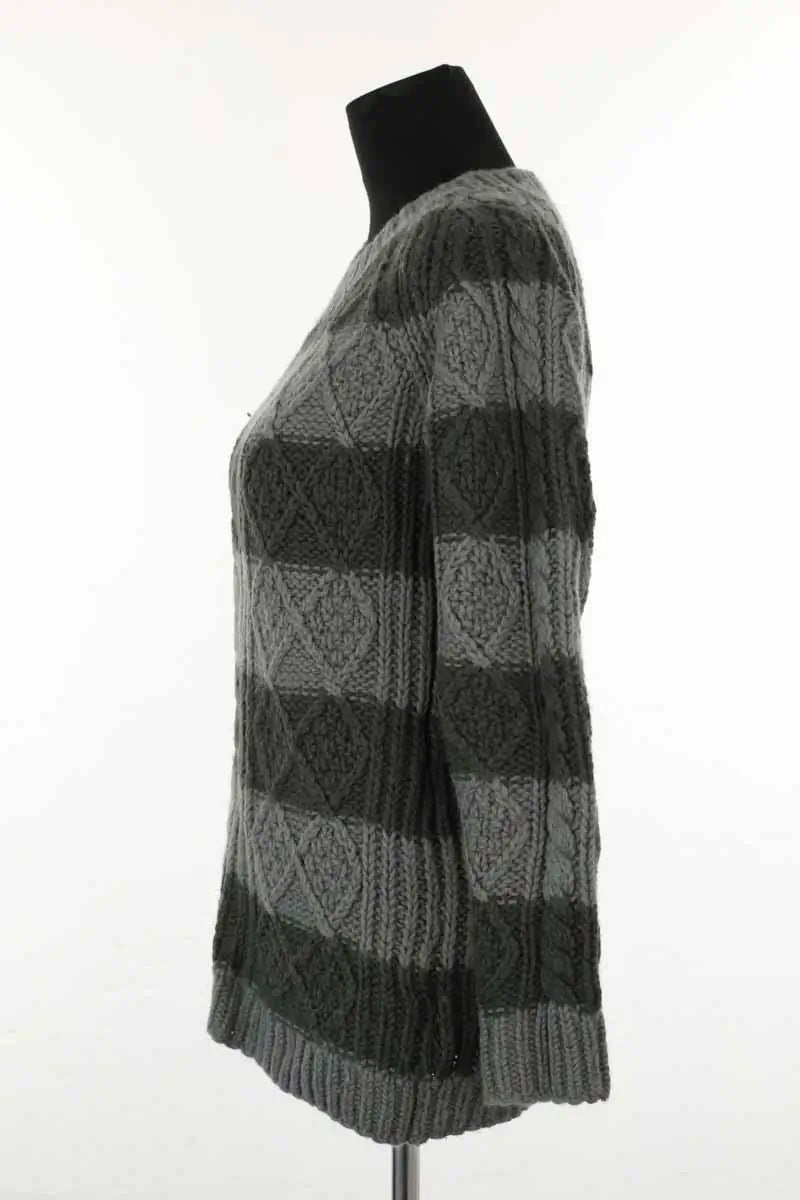 Pull Gerard Darel Gris en Laine