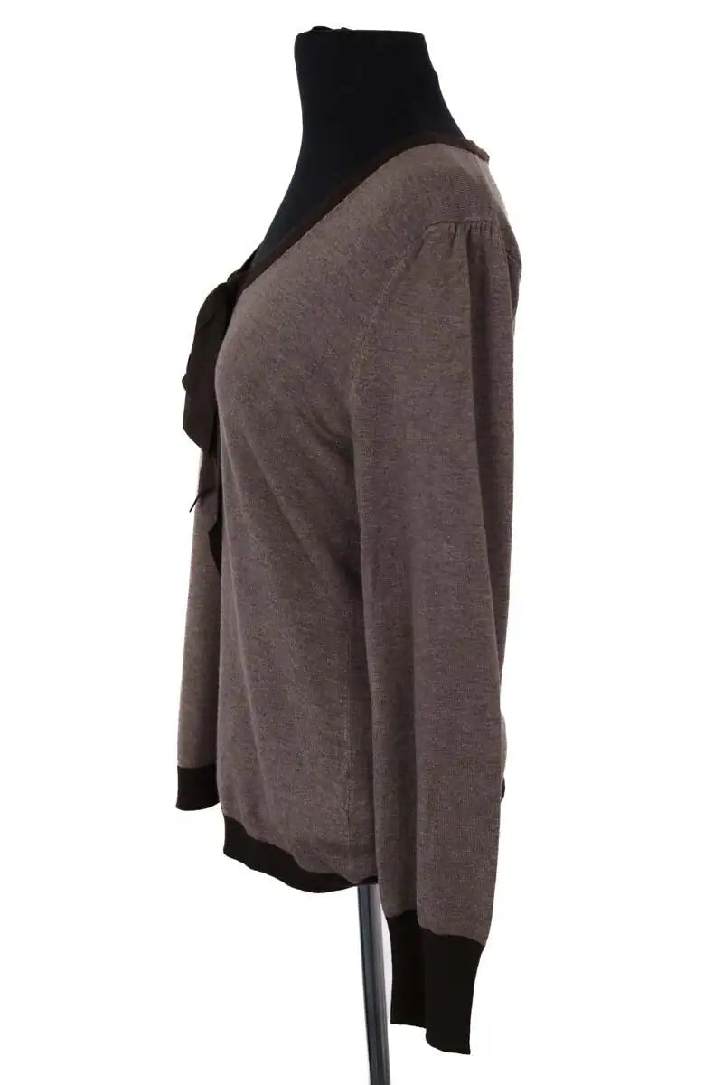 Pull Gerard Darel Marron en Viscose