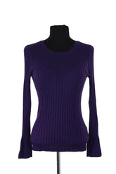 Pull Gerard Darel Violet en Coton, taille S - Seconde Main