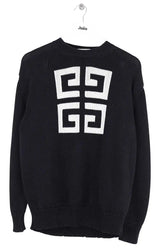 Pull Givenchy Noir en Coton, taille S - Seconde Main