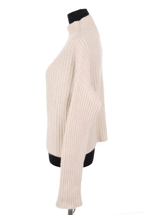 Pull Gran sasso Beige en Cachemire