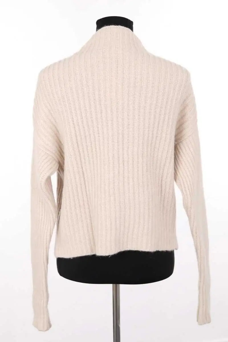 Pull Gran sasso Beige en Cachemire