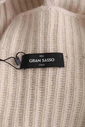 Pull Gran sasso Beige en Cachemire