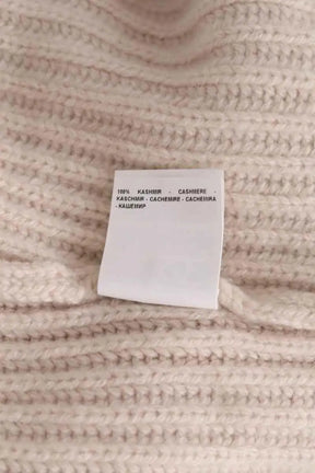 Pull Gran sasso Beige en Cachemire
