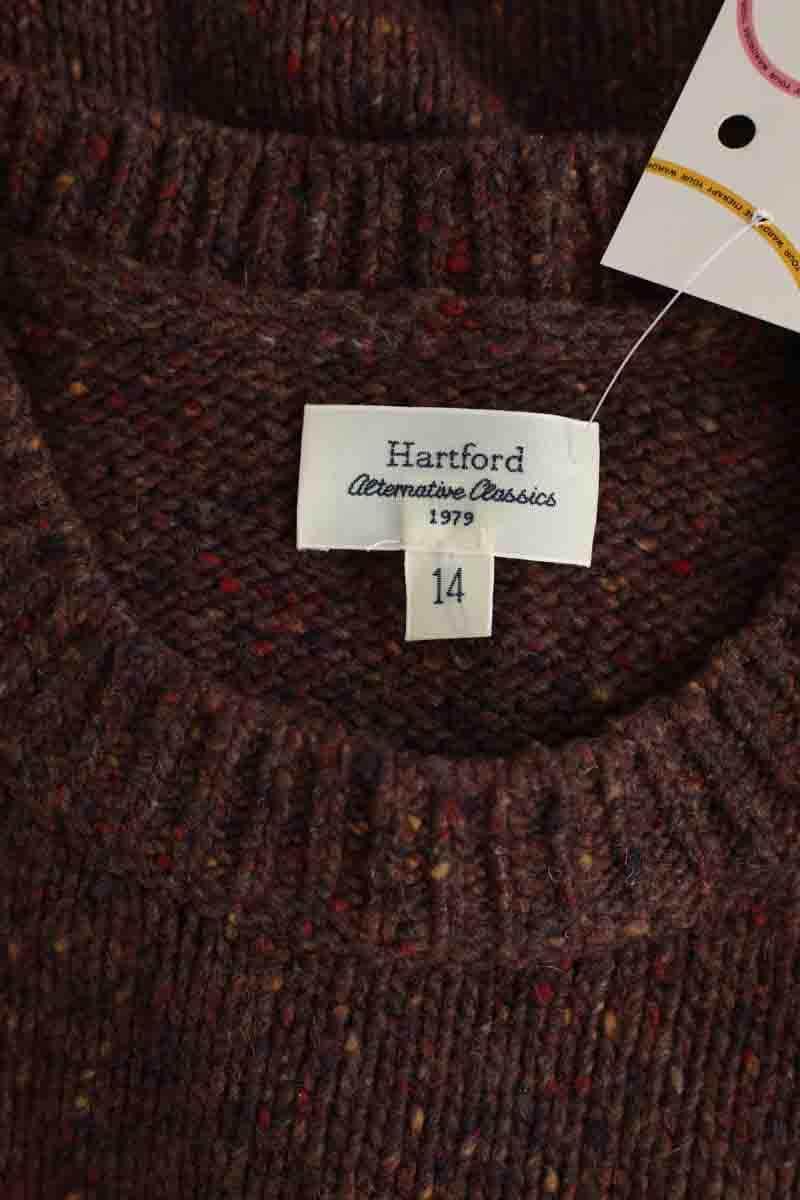 Pull Hartford Marron en Laine