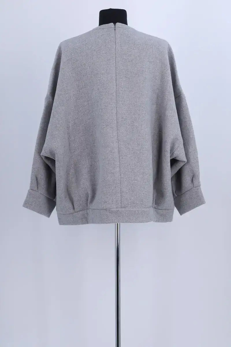 Pull Heimstone Anthracite en Laine