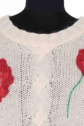 Pull Heimstone Blanc en Laine