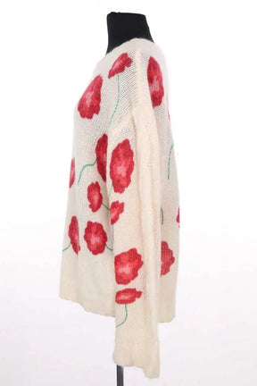 Pull Heimstone Blanc en Laine