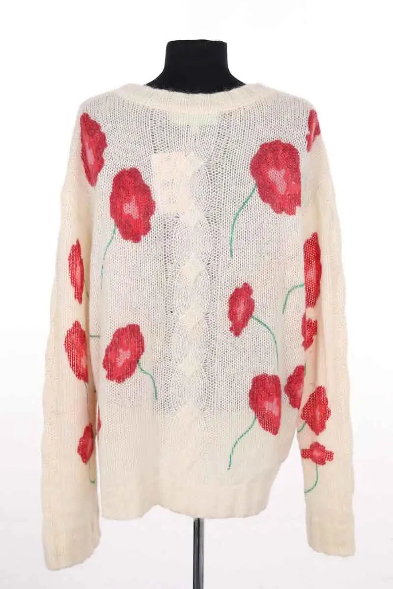Pull Heimstone Blanc en Laine