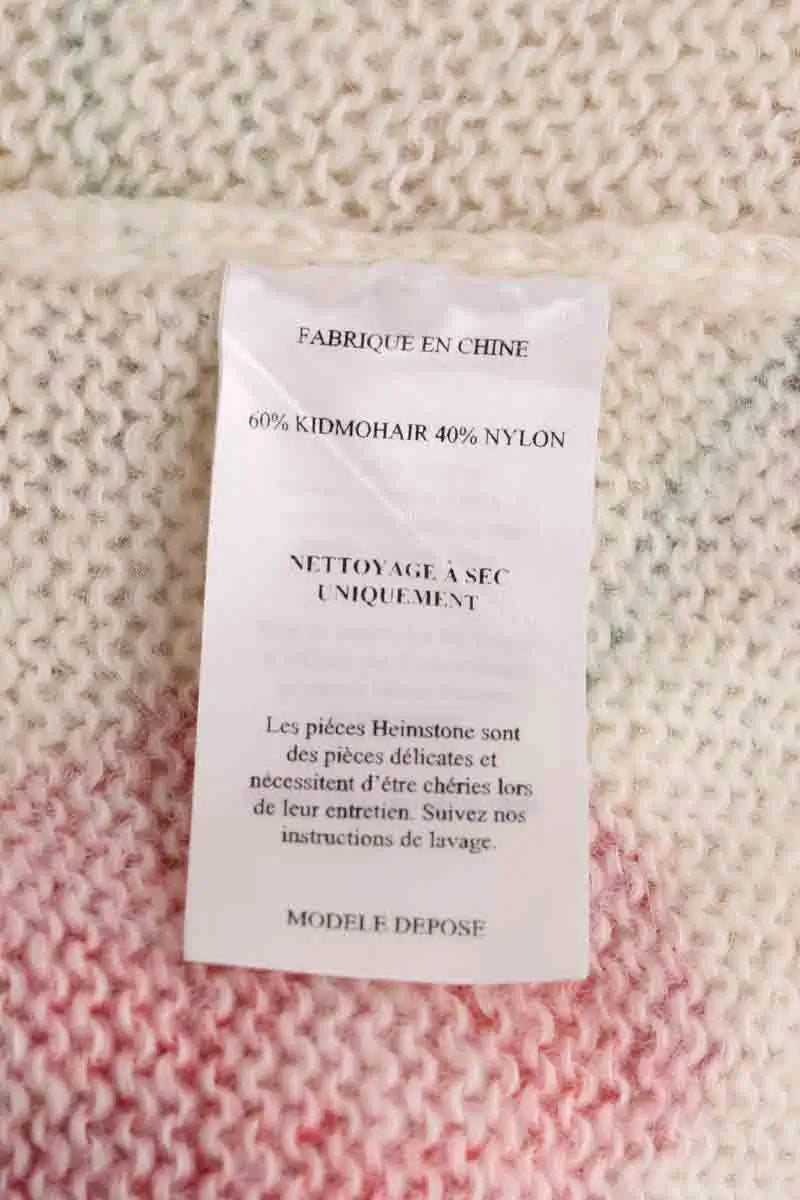 Pull Heimstone Blanc en Laine