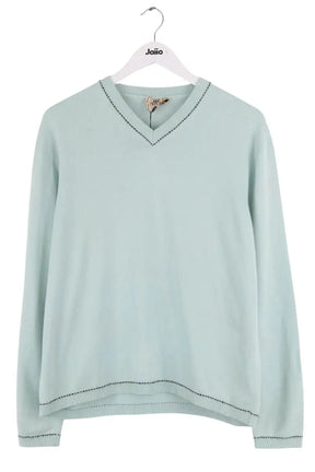 Pull Hermès Bleu en Cachemire, taille XL - Seconde Main