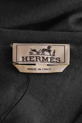 Pull Hermès Vert en Cachemire