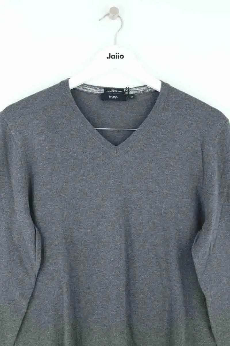 Pull Hugo Boss Gris en Coton