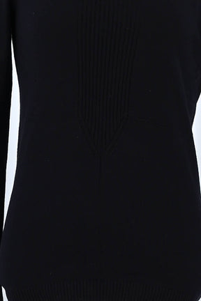 Pull Hugo Boss Noir en Soie