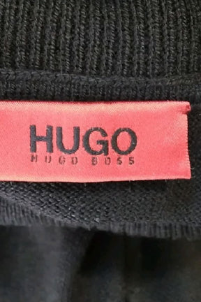 Pull Hugo Boss Noir en Soie