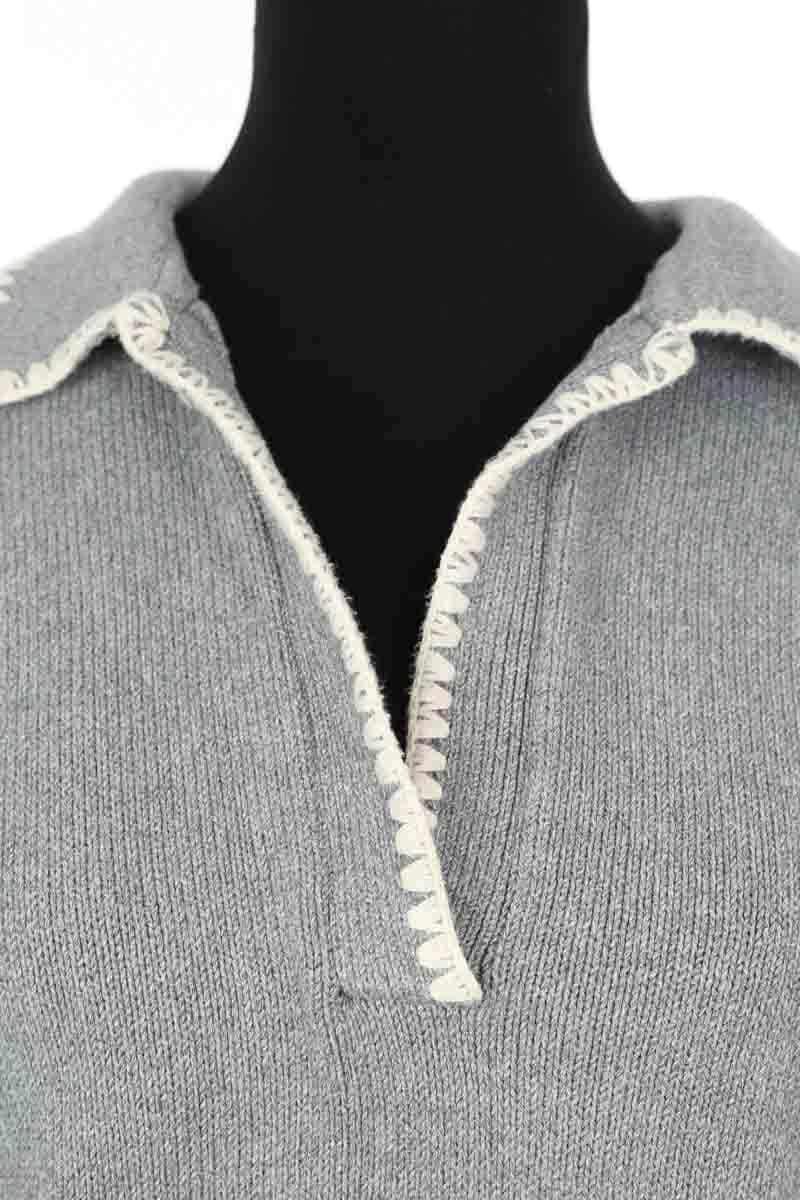 Pull Hush Gris en Coton