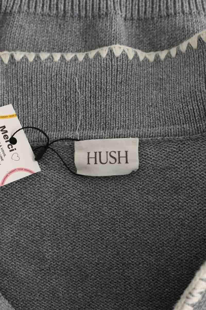 Pull Hush Gris en Coton