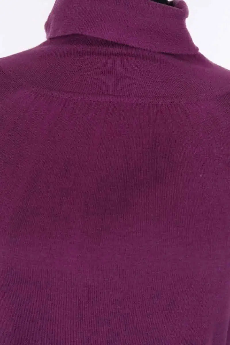 Pull Ines de la Fressange Violet en Coton