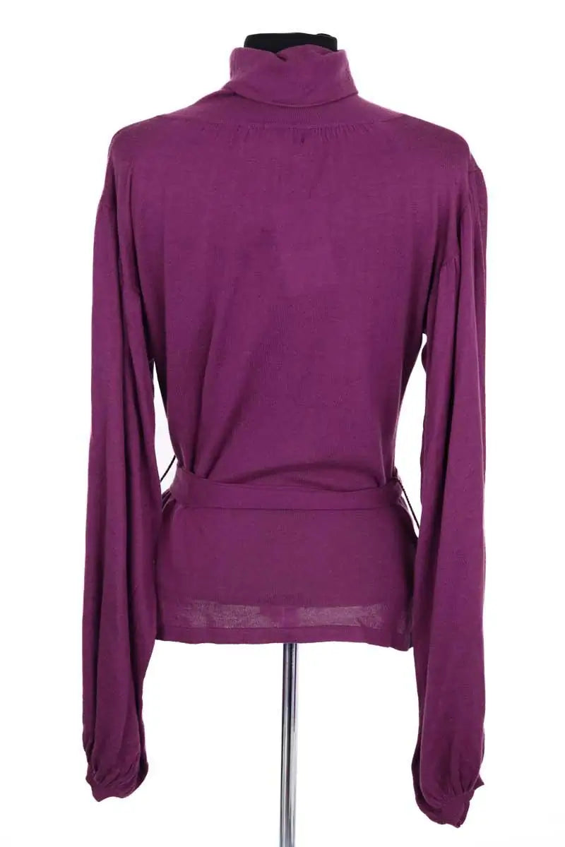 Pull Ines de la Fressange Violet en Coton