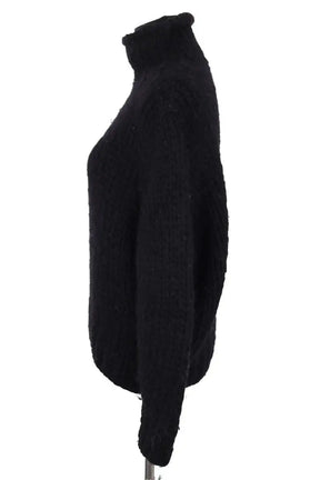 Pull Iro Noir en Laine