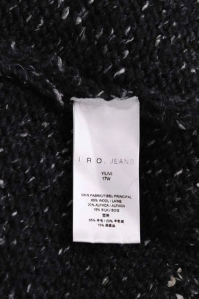 Pull Iro Yilivi Noir en Laine