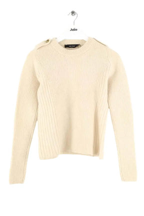 Pull Isabel Marant Ecru en Laine, taille XS - Seconde Main