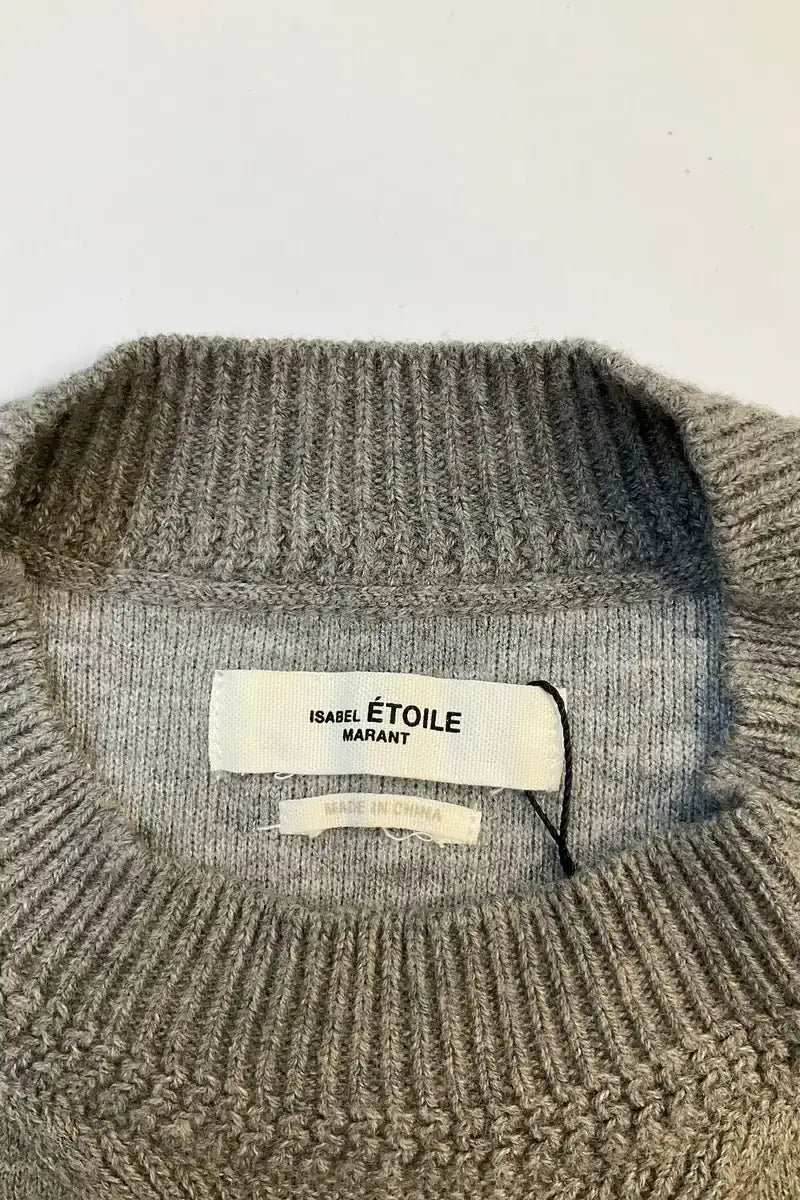 Pull Isabel Marant Étoile Anthracite en Coton