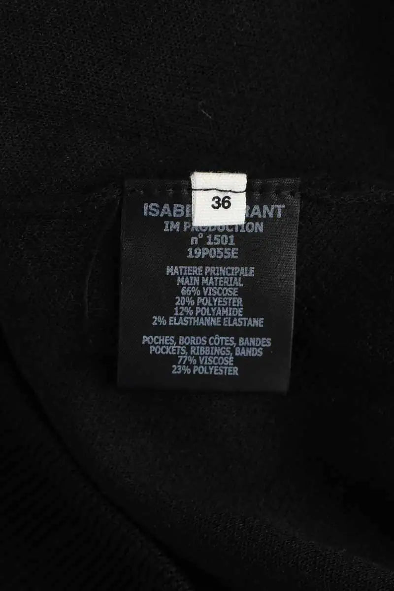 Pull Isabel Marant Étoile Noir en Viscose