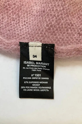 Pull Isabel Marant Étoile Rose en Laine