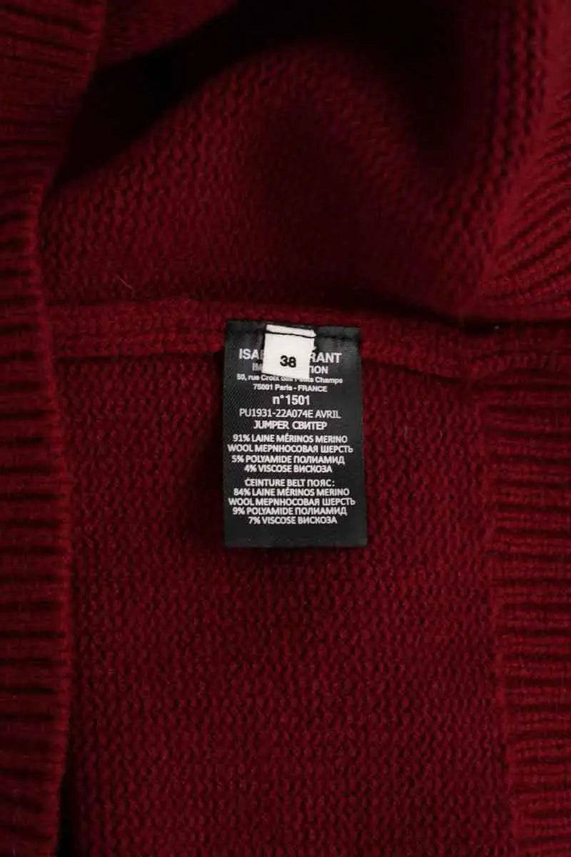 Pull Isabel Marant Étoile Rouge en Laine