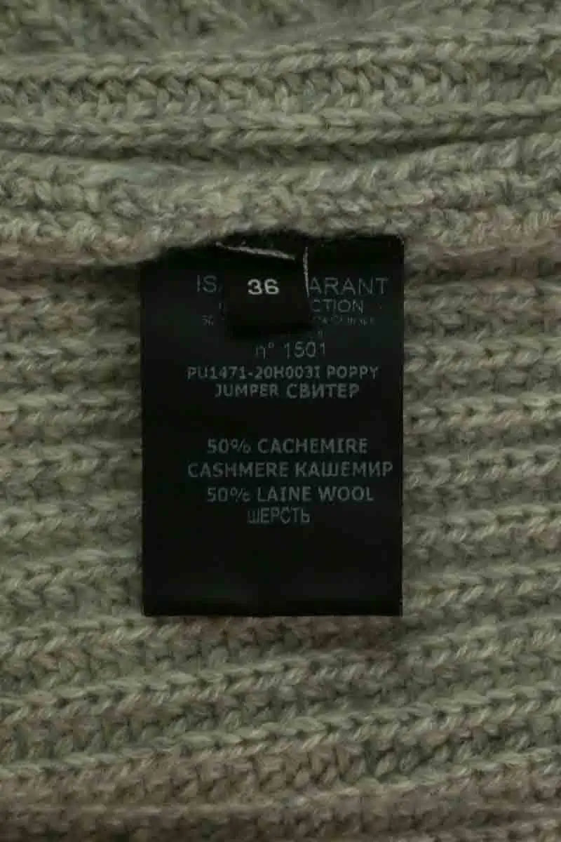 Pull Isabel Marant Gris en Cachemire