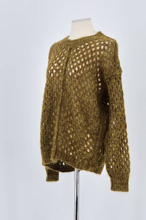 Pull Isabel Marant Kaki en Laine