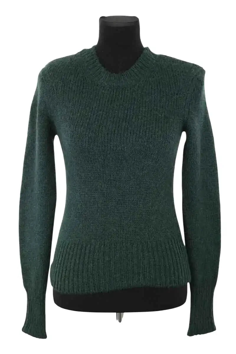 Pull Isabel Marant Kaki en Laine, taille XS - Seconde Main