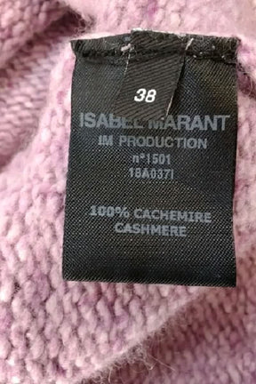 Pull Isabel Marant Rose en Cachemire