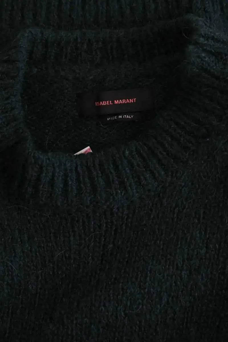 Pull Isabel Marant Vert en Laine