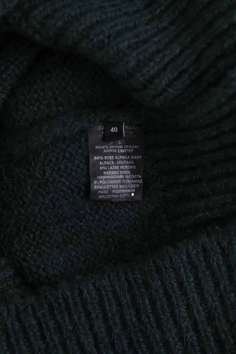 Pull Isabel Marant Vert en Laine