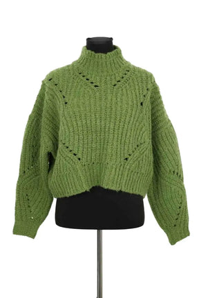 Pull Isabel Marant Vert en Laine, taille S - Seconde Main
