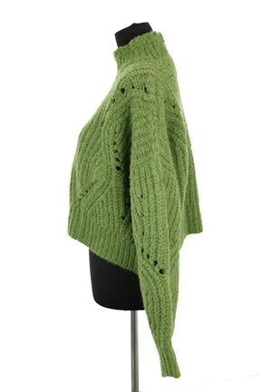 Pull Isabel Marant Vert en Laine