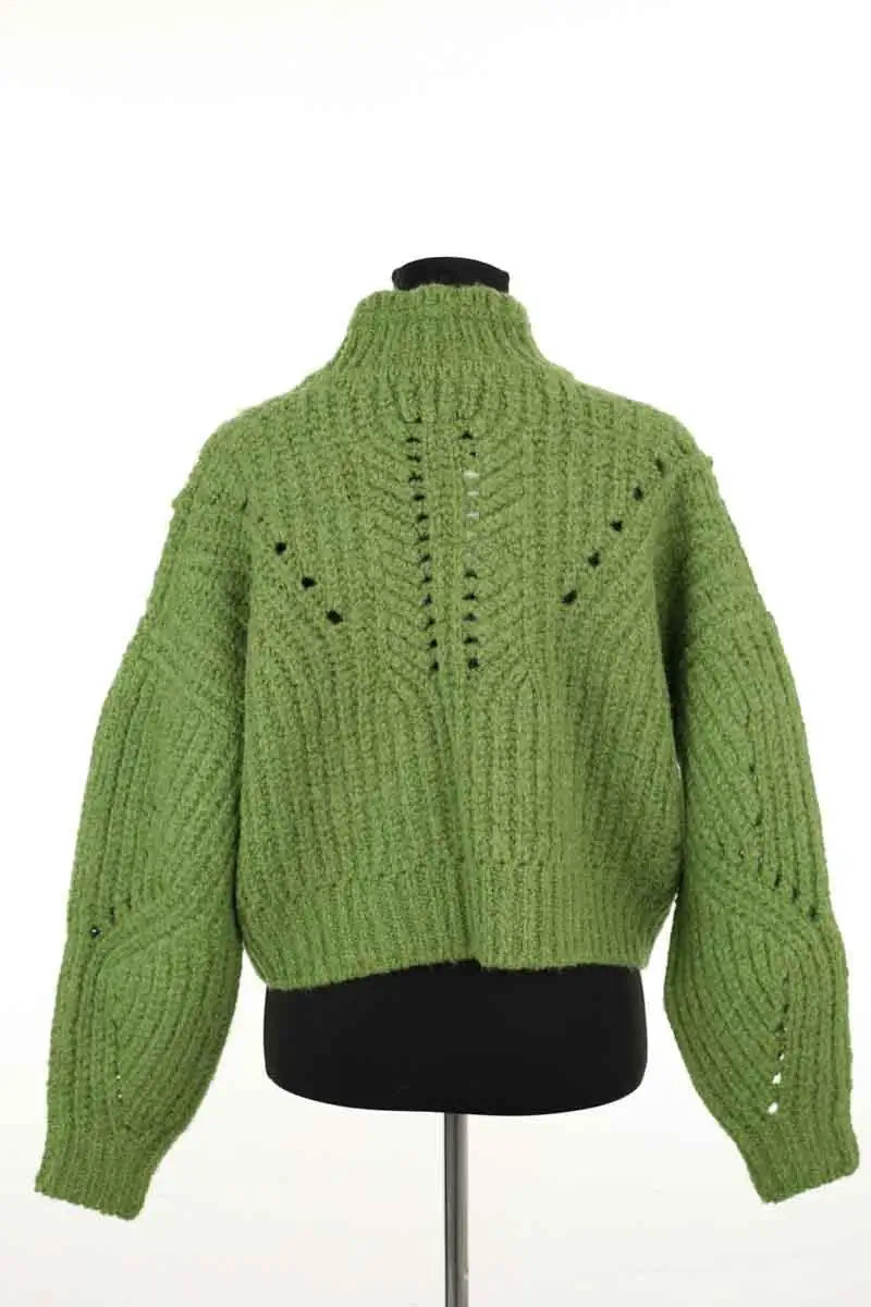 Pull Isabel Marant Vert en Laine